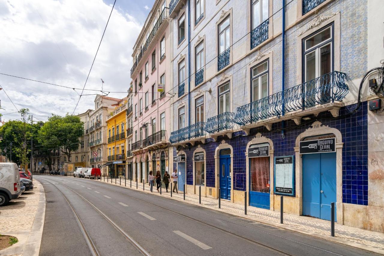 Whome Luxury Stay In Prime Location W/ Ac, Lift & Private Patio Lisboa Екстериор снимка